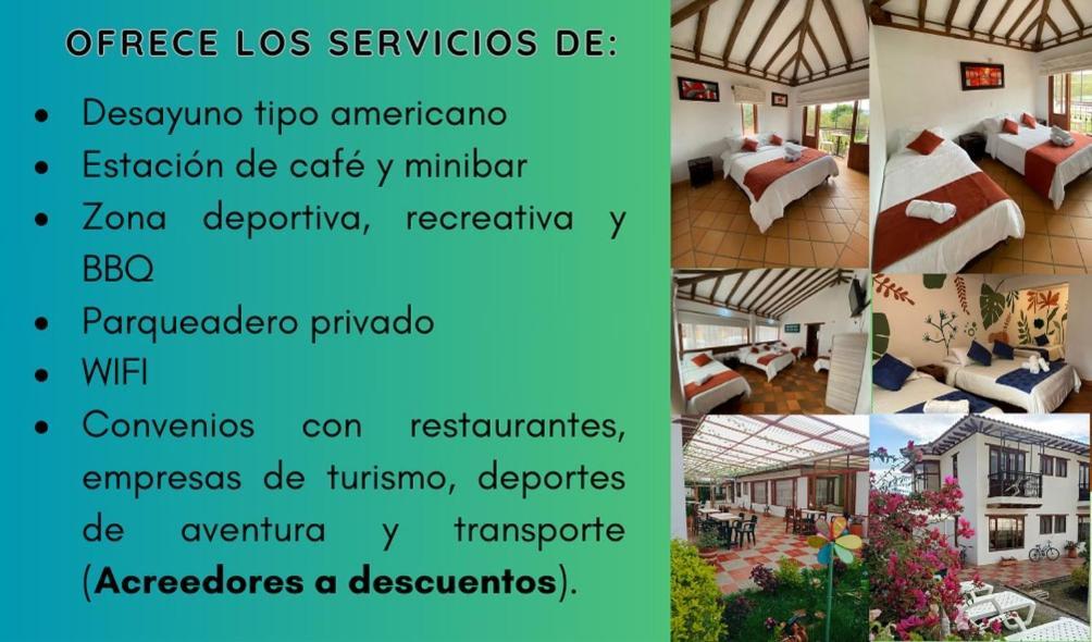 Hotel Casa Campestre Villa Anita Villa de Leyva Ngoại thất bức ảnh